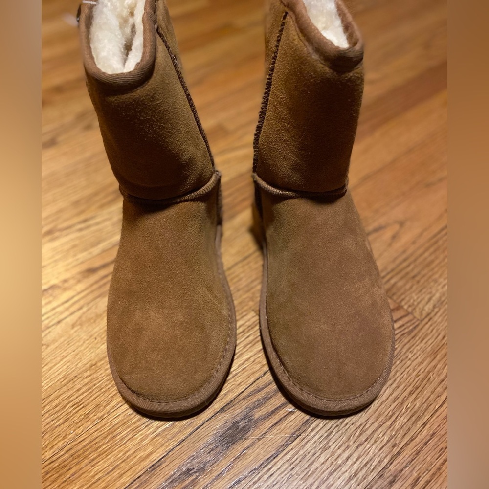 Suede Sherpa Lined Australian Boots size 7 NWT - Picture 3 of 11